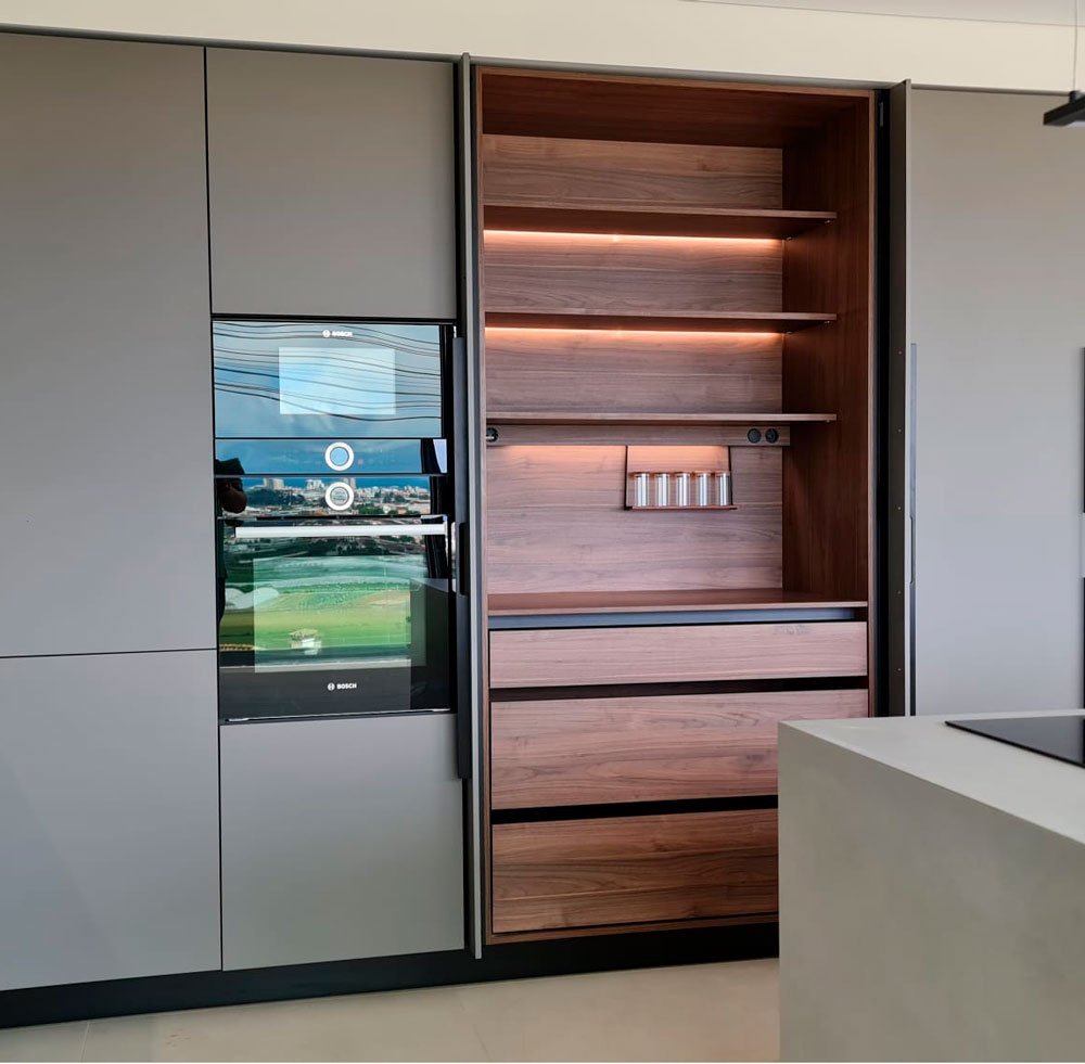 Ambiente interior desenhado pelo atelier Alquimia